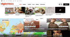 Desktop Screenshot of migliorinews.com